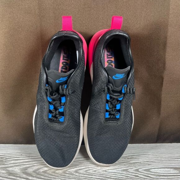Nike Air Max Motion 2 Black Hyper Pink Running Shoe Womens Size 8 - Picture 7 of 8